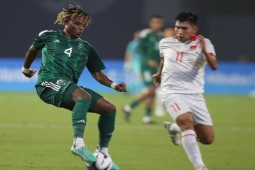 Trực tiếp bóng đá U23 Việt Nam - U23 Saudi Arabia: Đánh đầu mở tỉ số (ASIAD)