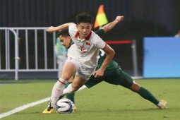 Video bóng đá U23 Việt Nam - U23 Saudi Arabia: Kiên cường chống đỡ, bàn thắng phút 43 (ASIAD) (H1)