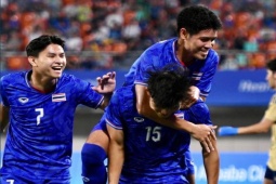 Bóng đá - Video bóng đá U23 Thái Lan - U23 Kuwait: Niềm vui đến sớm, "vé vàng" về tay (ASIAD)