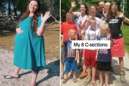 Bạn trẻ - Cuộc sống - Cô nàng 30 tuổi có 8 con khiến dân mạng tranh cãi