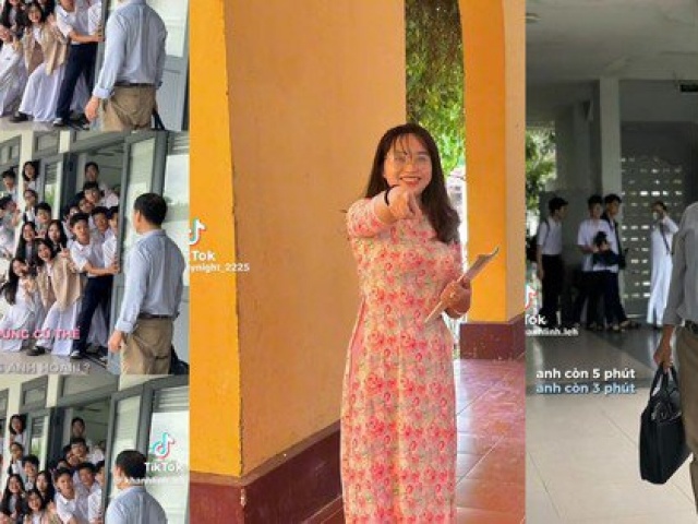 Giáo dục - du học - Đà Nẵng: Thầy trò trường THPT Phan Châu Trinh "tạo trend" ghi lại kỉ niệm tuổi học trò