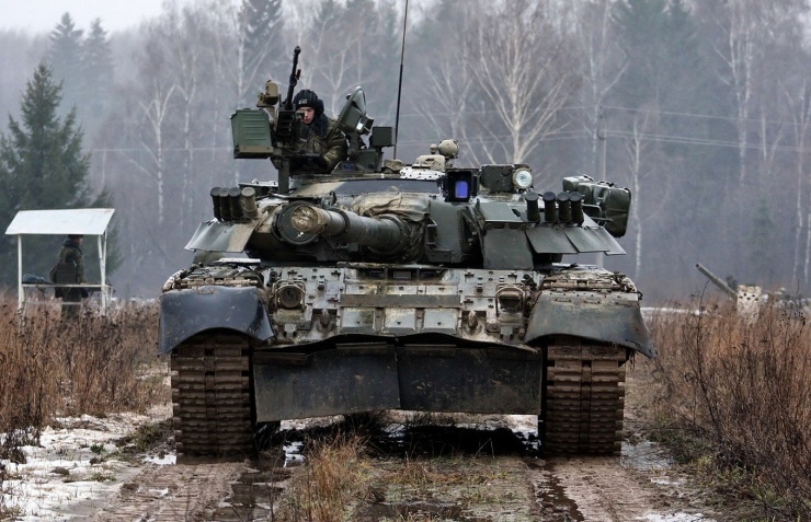 Hình ảnh xe tăng T-80 của Nga. Ảnh:&nbsp;Wikipedia