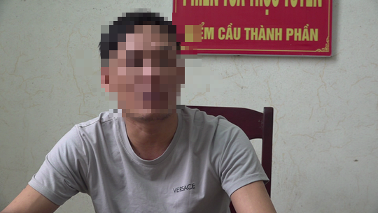 Bị can Nguyễn Văn Xuân kể lại sự việc. Ảnh: Công an Quảng Nam