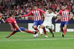 Bóng đá - Video bóng đá Atletico - Real Madrid: Ác mộng bóng bổng, kịch tính 4 bàn &amp; VAR (La Liga)