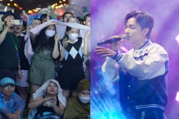 Nhạc - Hoàng Dũng, Grey D... đội mưa biểu diễn trước 20.000 khán giả