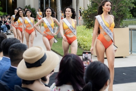 Mê đắm body như tạc tượng của 5 cô gái trình diễn bikini đẹp nhất Hoa hậu Hoàn vũ