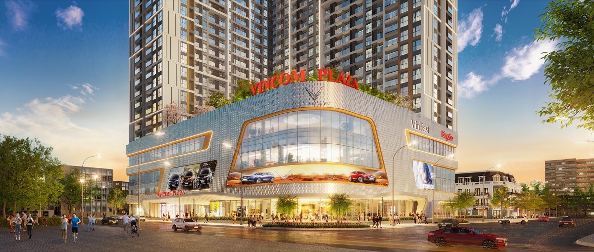 Tổ hợp toà tháp căn hộ và TTTM Vincom mang tới chuẩn sống cao cấp lần đầu tiên xuất hiện tại Bắc Giang.