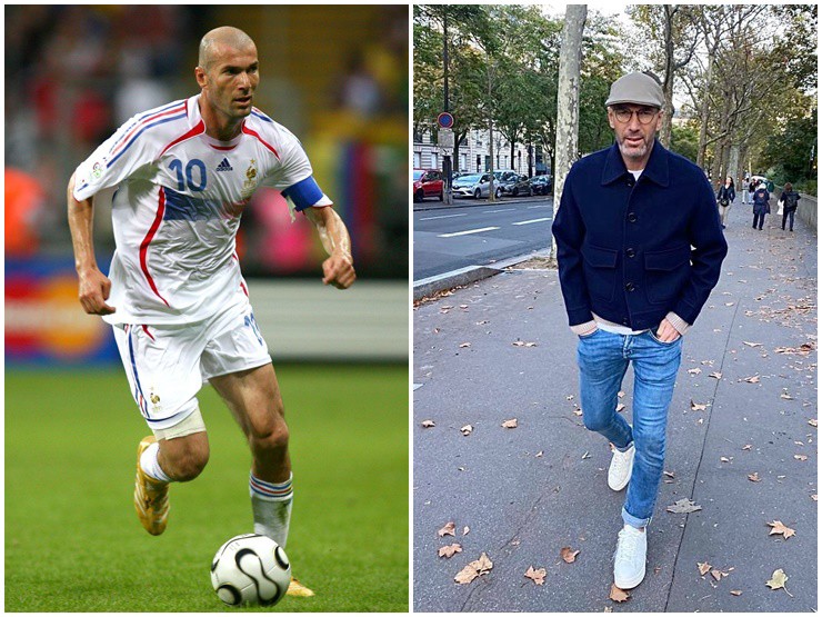 Hình ảnh mới của Zidane làm nhiều người không nhận ra.&nbsp;
