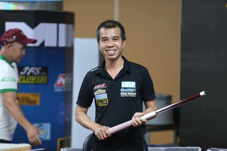 Cơ thủ billiards số 1 Việt Nam Trần Quyết Chiến. Ảnh: FBVN