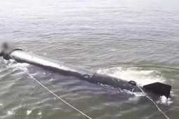 Media - Ukraine khoe phương tiện tấn công không người lái dưới nước