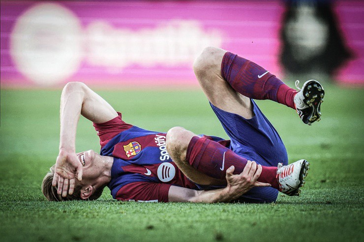 Barcelona&nbsp;chỉ thắng 6 trận mà De Jong không thể thi đấu kể từ năm 2019