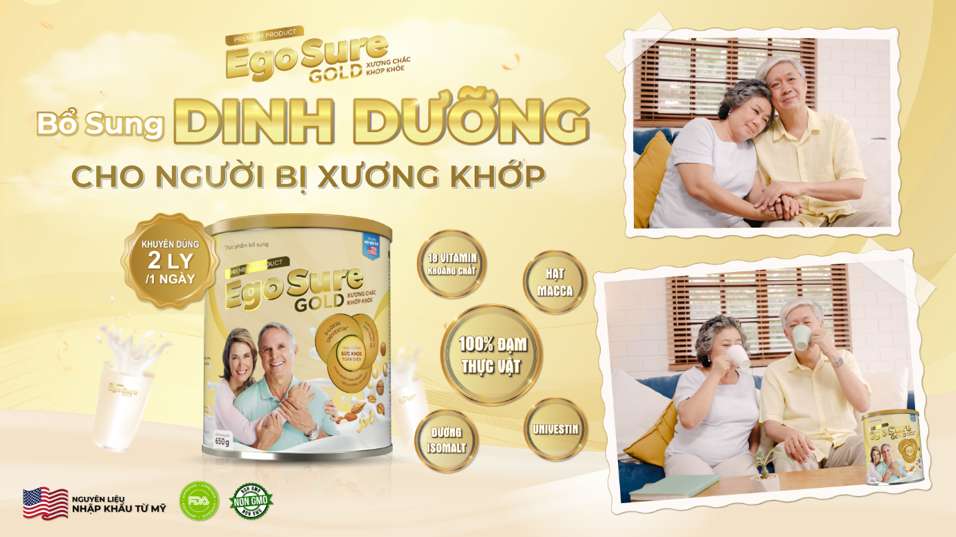 Ego Sure Gold - Dinh dưỡng đột phá dành cho người bị xương khớp - 1