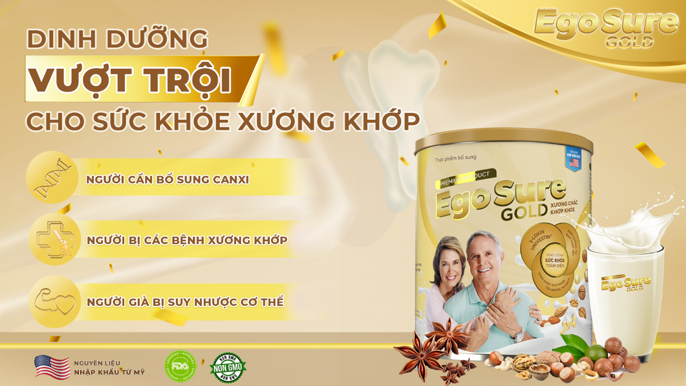 Ego Sure Gold - Dinh dưỡng đột phá dành cho người bị xương khớp - 3