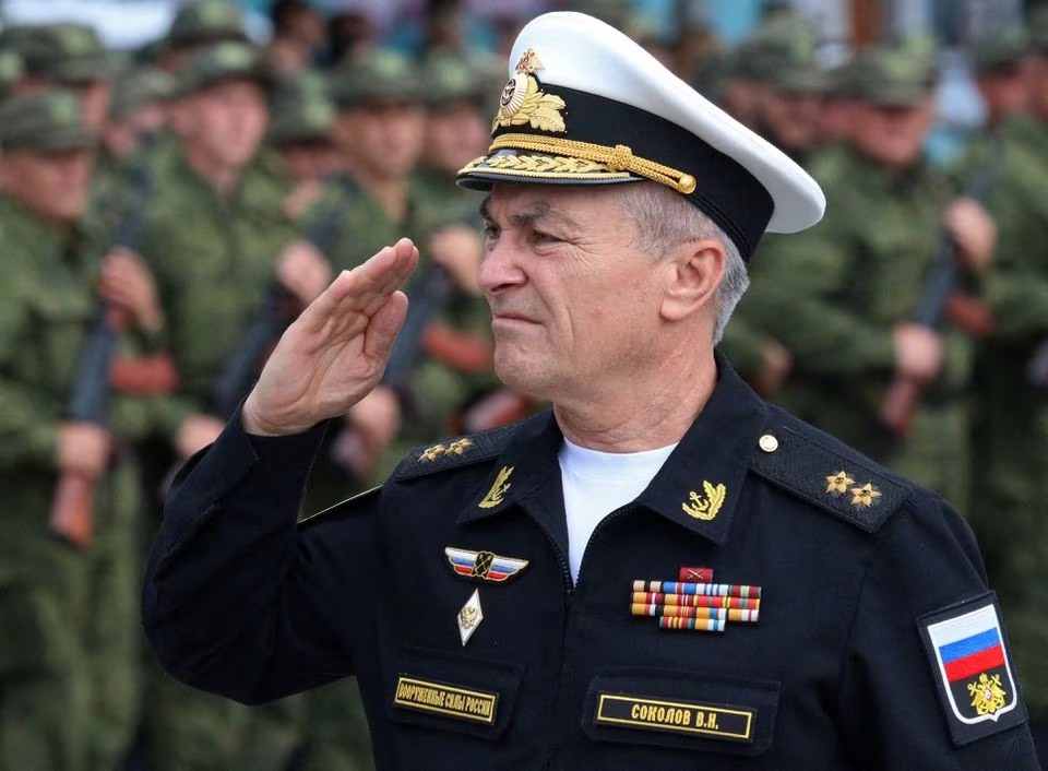 Ông Viktor Solokov – chỉ huy Hạm đội Biển Đen của Nga (ảnh: Reuters)