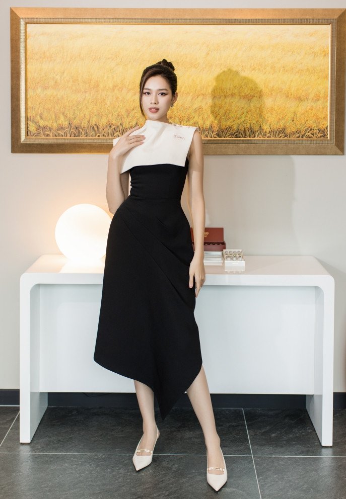 Hoa hậu Đỗ Thị Hà lên đồ đẹp chuẩn nữ CEO ở tuổi 22 - 8