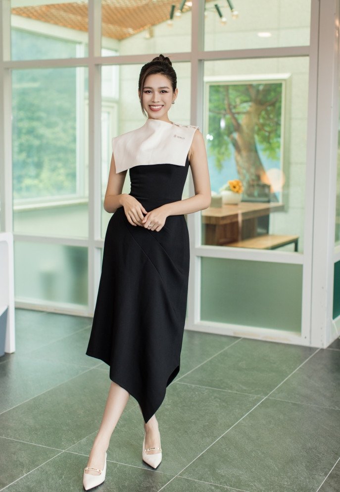 Hoa hậu Đỗ Thị Hà lên đồ đẹp chuẩn nữ CEO ở tuổi 22 - 9
