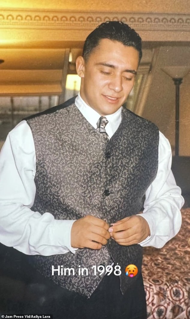 Aaliya đã nhận được hàng loạt bình luận tiêu cực trên mạng kể từ khi đăng bài về mối quan hệ của họ. (Trên đây là bức ảnh Steve chụp vào năm 1998)