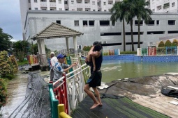 Tin tức trong ngày - Vụ bé gái 5 tuổi ngạt nước trong hồ bơi: Bé gái đã tử vong