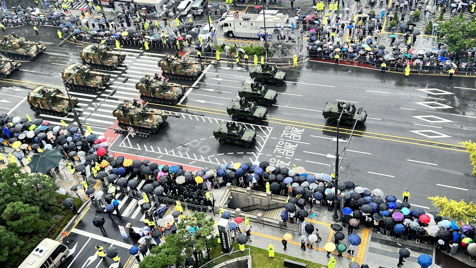 Hàn Quốc ngày 26/9 đã tổ chức lễ duyệt binh lớn nhất trong 10 năm.