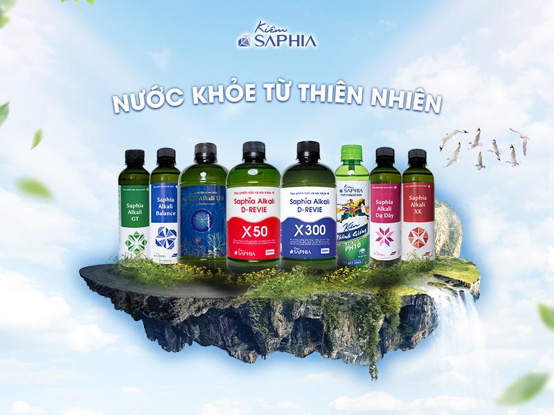 Các dòng sản phẩm kiểm thảo dược Saphia được ưa chuộng