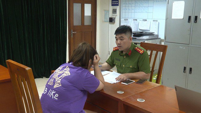 Cơ quan Công an làm việc với T.