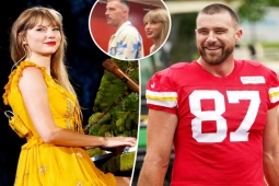 Thể thao - Mối tình cặp đôi giàu có: Siêu cầu thủ bóng bầu dục và nữ danh ca Taylor Swift