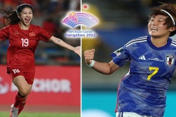Bóng đá - Trực tiếp bóng đá ĐT nữ Việt Nam - Nhật Bản: Thanh Nhã, Hải Yến đá chính (ASIAD)