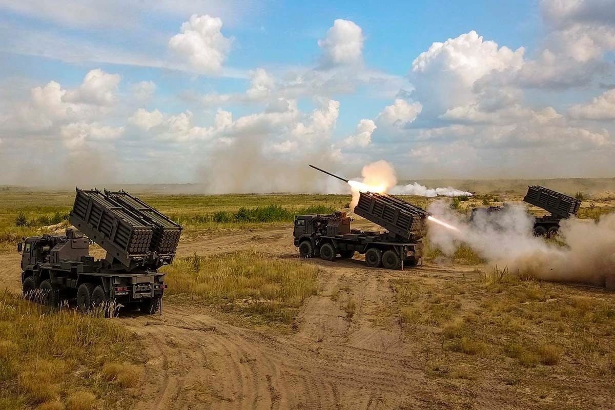 Hệ thống rải mìn&nbsp;Zemledeliye của Nga. Ảnh: Military Leak