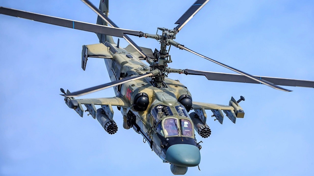 Một chiếc&nbsp;trực thăng Ka-52. Ảnh: Eurasian Times