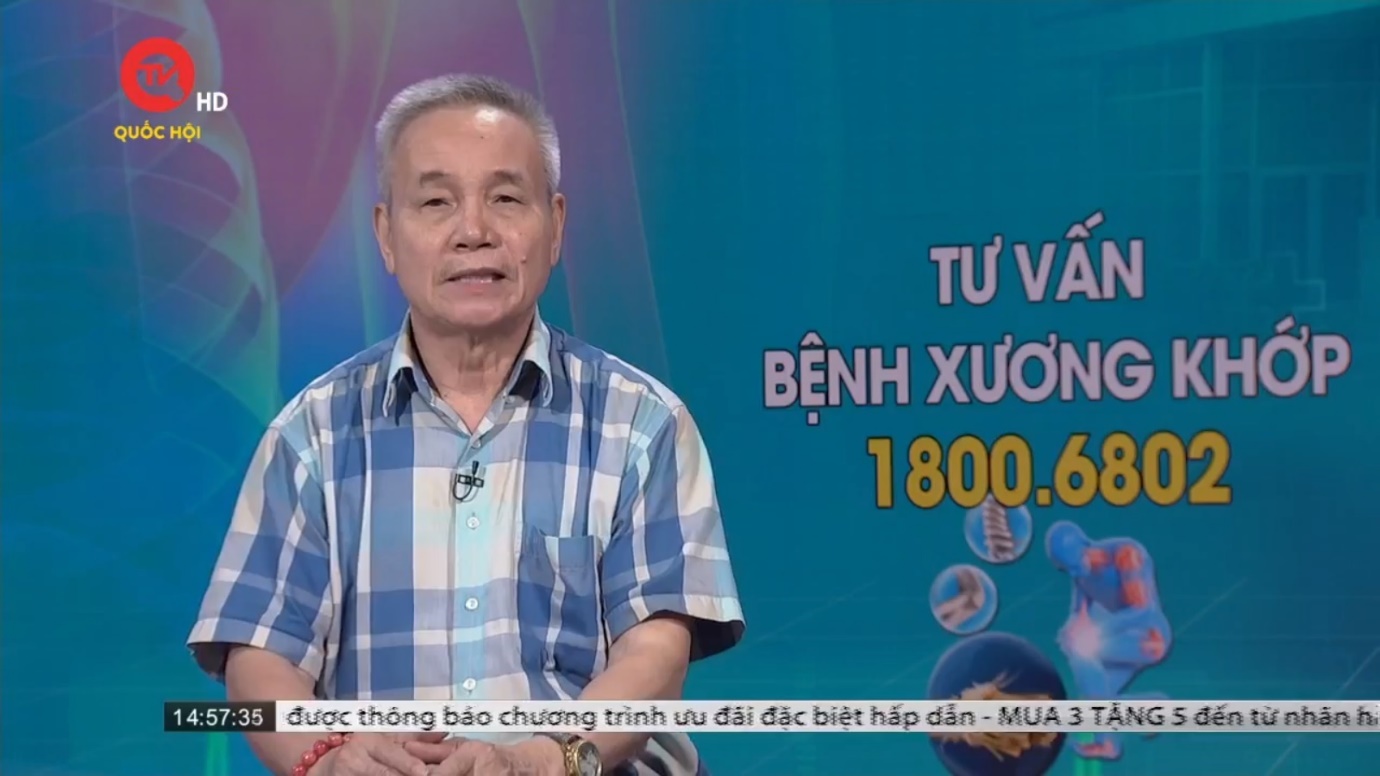 PGS.TS.BS Hồ Bá Do tư vấn trên kênh truyền hình quốc hội Việt Nam 