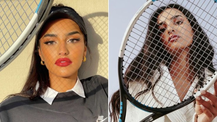 Yara là "hot-girl" tennis hiếm có của Saudi Arabia