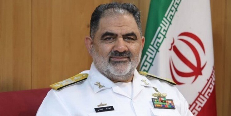 Tư lệnh Hải quân Iran – Chuẩn Đô đốc Shahram Irani. Ảnh: FARS