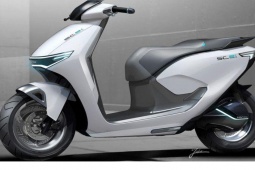 Thế giới xe - Honda sắp trình làng xe máy điện có thiết kế giống xe sang SH