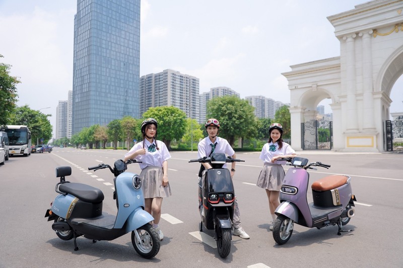 3 mẫu xe TAILG Nolan, TAILG Iris, TAILG Doris có thiết kể trẻ trung với màu sắc thời thượng.