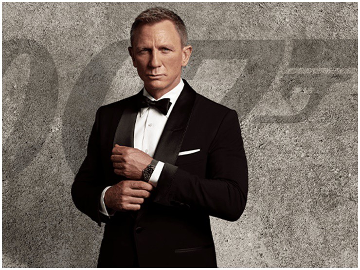 Daniel Craig nổi tiếng với vai điệp viên thông minh, nhạy bén.