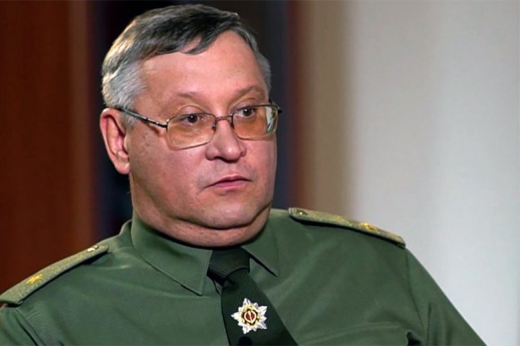 Tổng tham mưu trưởng các lực lượng vũ trang Belarus Pavel Muraveiko. Ảnh: ONT