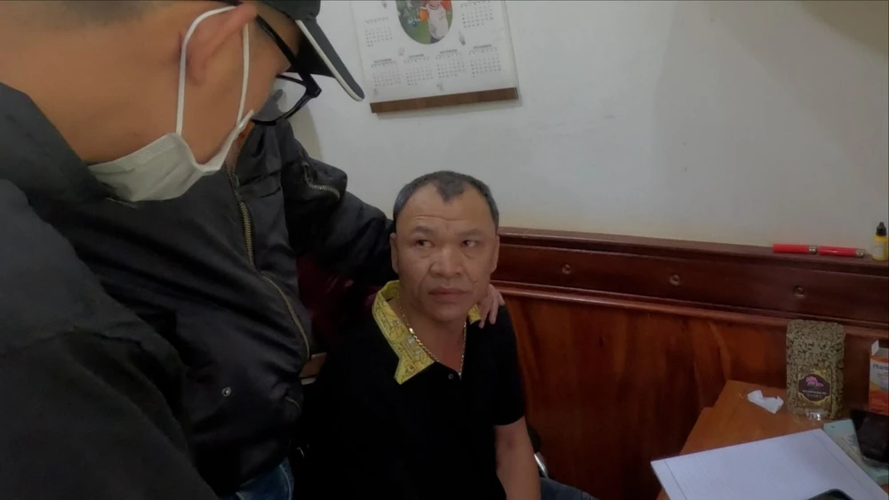 C.Đ.T bị công an bắt quả tang