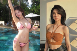 Bạn trẻ - Cuộc sống - Hot girl tạp hóa diện bikini họa tiết lạ, đốt mắt netizen