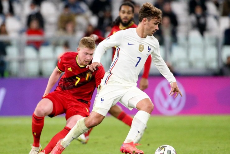 Pháp và Bỉ đối đầu ở vòng 1/8 EURO 2024