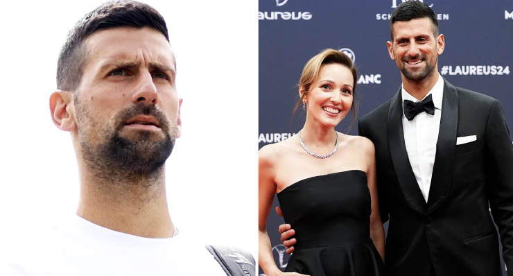 Djokovic tham dự Wimbledon dù vợ lo lắng, không muốn bỏ lỡ bất kì Grand Slam khi còn có thể chơi