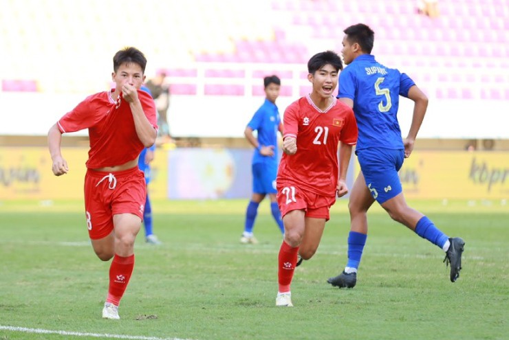 U16 Việt Nam thua ngược U16 Thái Lan