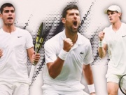 Thể thao - Sinner an toàn trên "đỉnh", Djokovic và Alcaraz nguy cơ văng top 4 (Bảng xếp hạng tennis 1/7)