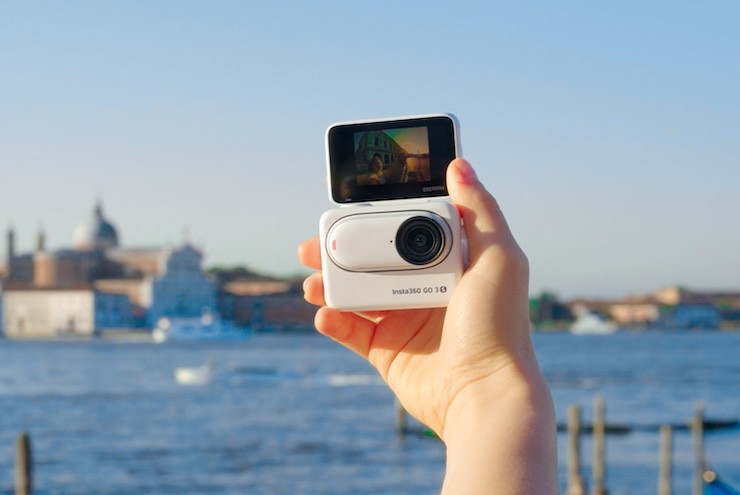 Insta360 Go&nbsp;3S là camera quay 4K nhỏ gọn nhất hiện nay.