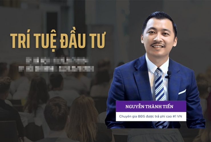 Ông Nguyễn Thành Tiến được giới thiệu chuyên gia BĐS được trả phí cao nhất Việt Nam. Ảnh: NTT.net