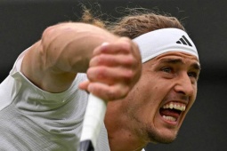 Thể thao - Video tennis Zverev - Carballes Baena: Cơn mưa điểm ace, thắng lợi áp đảo (Wimbledon)