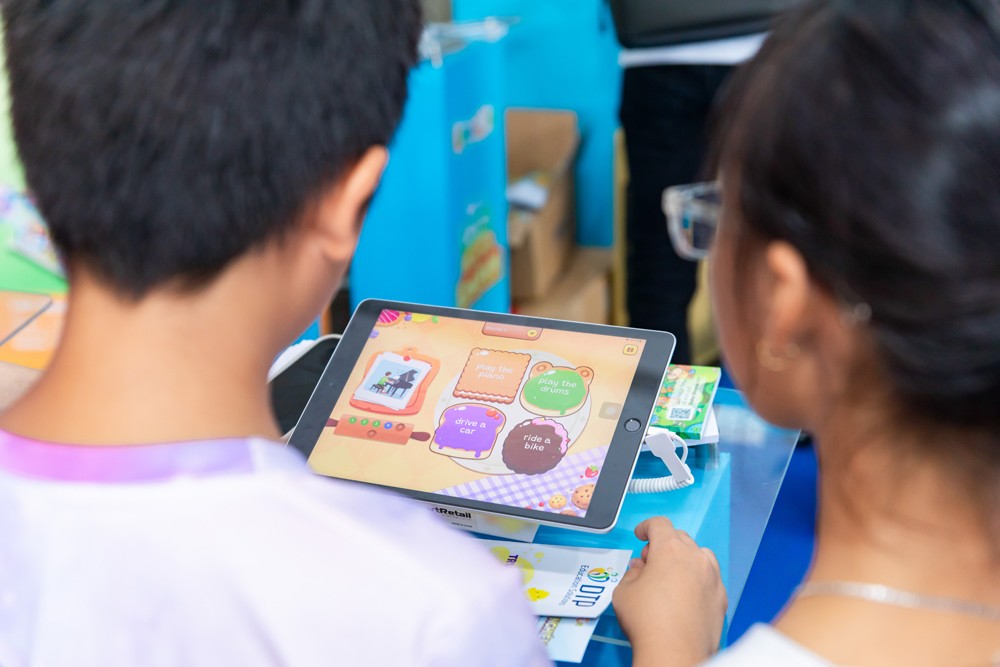 Thiết kế giao diện trực quan, sinh động trong từng trò chơi