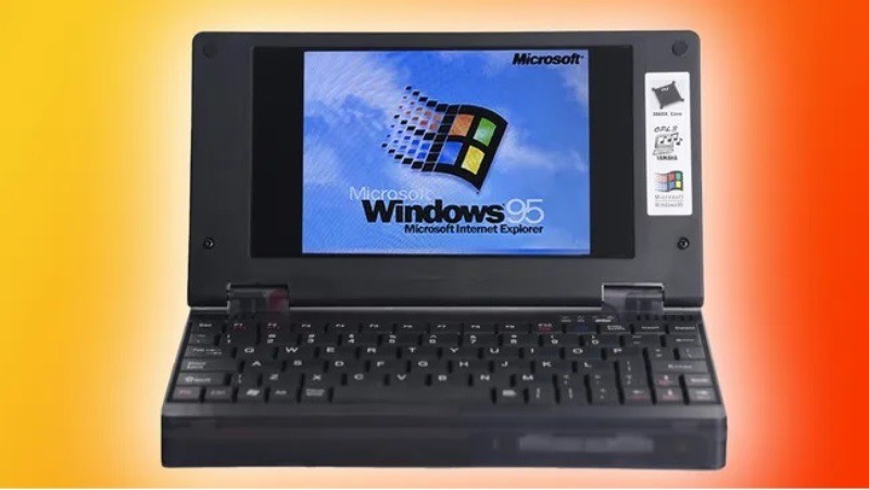 Máy tính "bỏ túi" mới tinh vừa ra mắt chạy Window 3.11 và Windows 95 - 1
