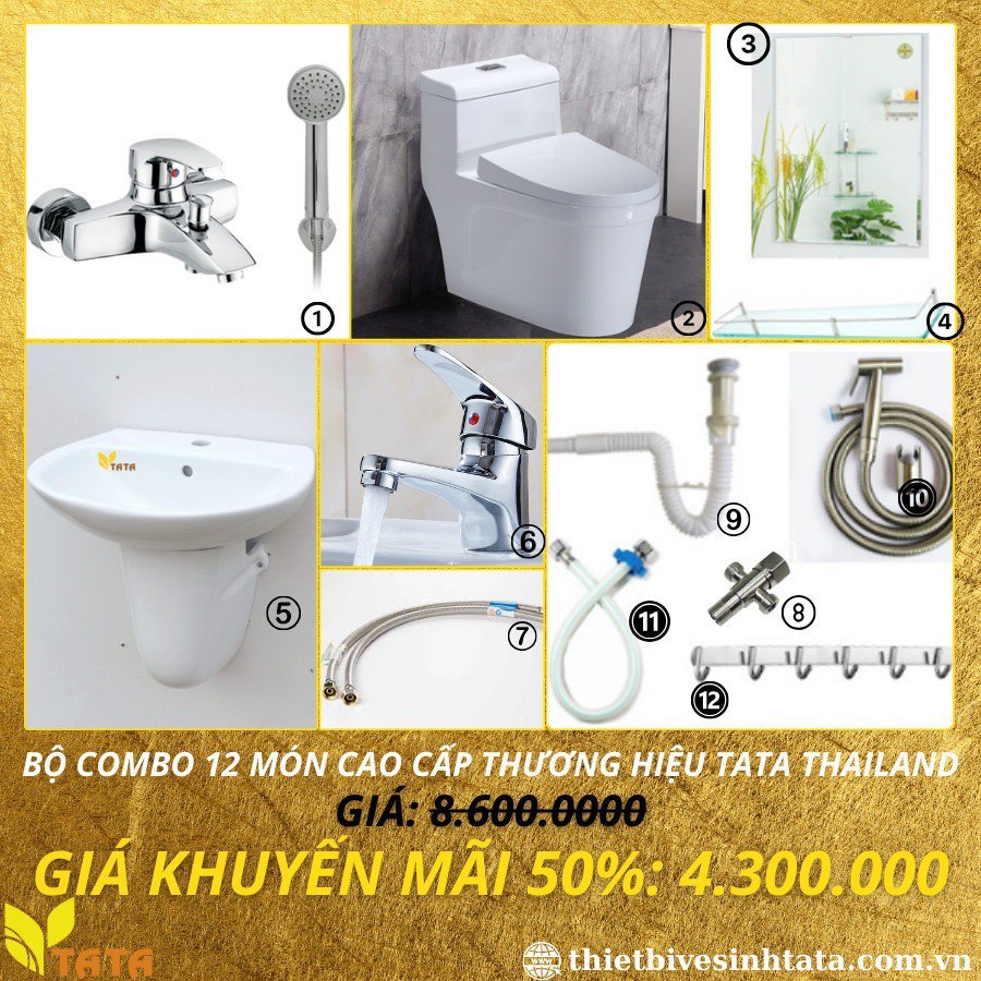 Thiết bị vệ sinh Tata mang lại sự tiện nghi và thẩm mỹ cho không gian phòng tắm - 4