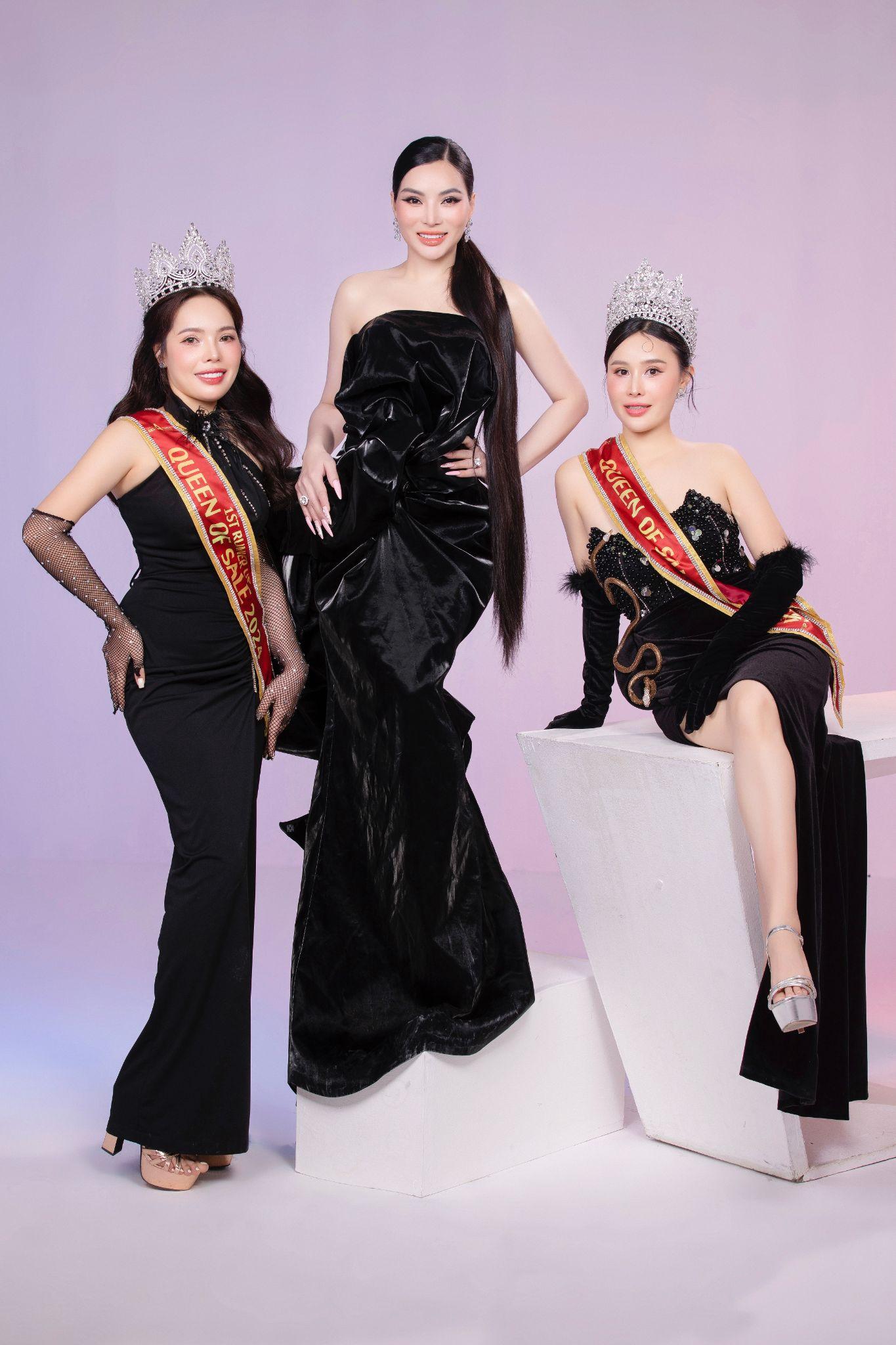 CEO Cao Thị Thùy Dung và Top 2 NPP xuất sắc nhất.