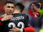 Bóng đá - Ronaldo bật khóc vì đá hỏng phạt đền, ôm chầm cảm ơn &quot;người nhện&quot; Bồ Đào Nha